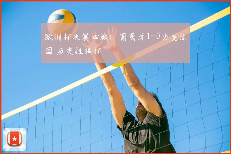 欧洲杯决赛回顾：葡萄牙1-0力克法国 历史性捧杯