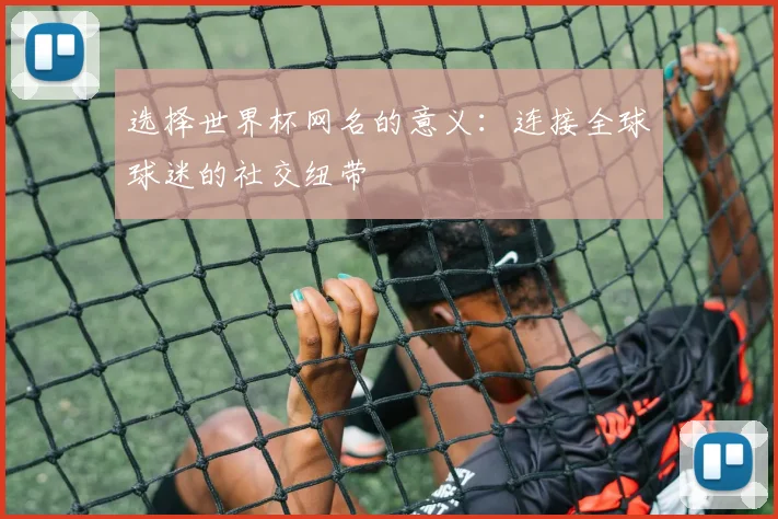选择世界杯网名的意义：连接全球球迷的社交纽带